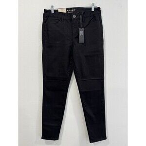 Ariat Women's Size 24R Forever Black Denim Perfect Rise Skinny Jean NEW